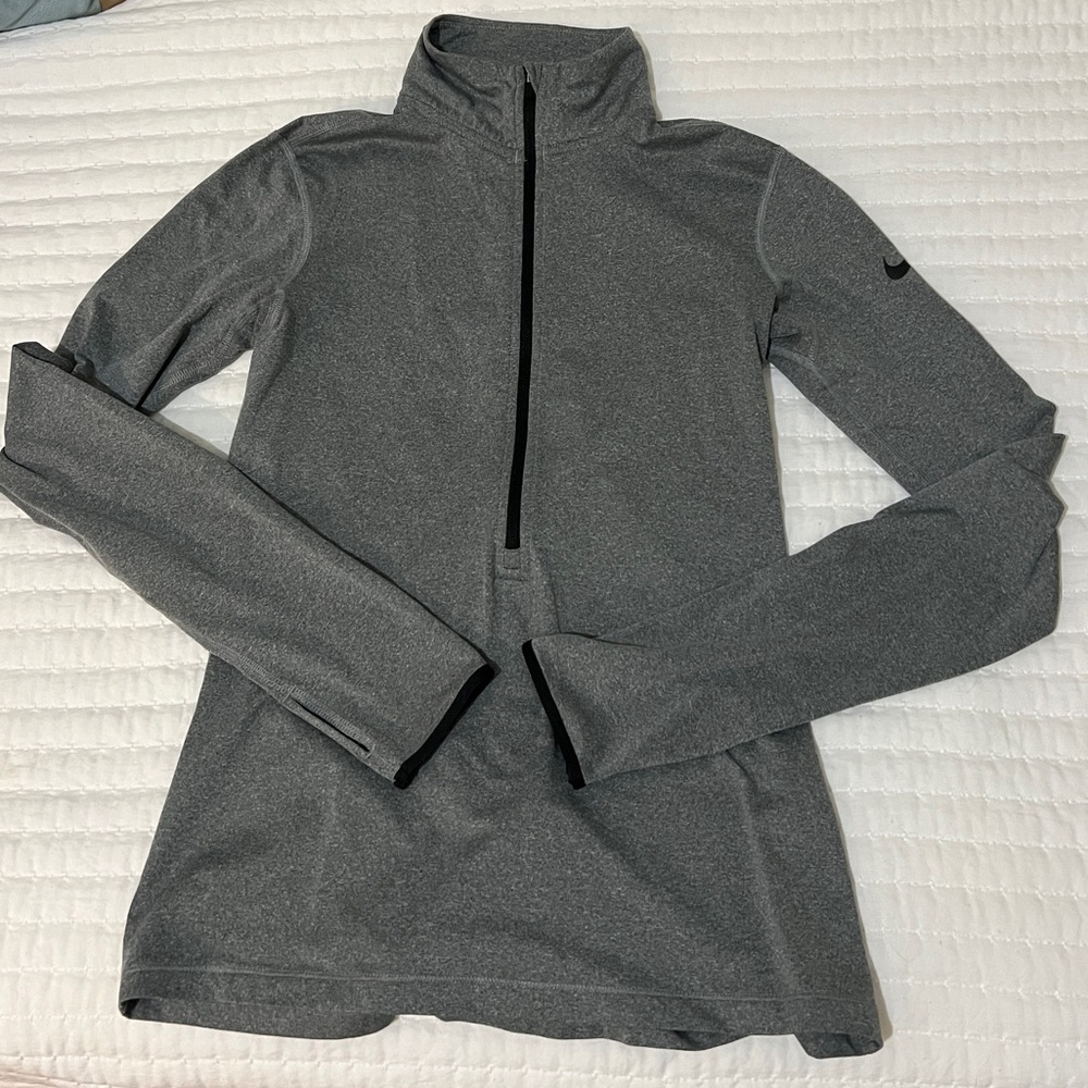 Nike pro dri-fit half zip jacket